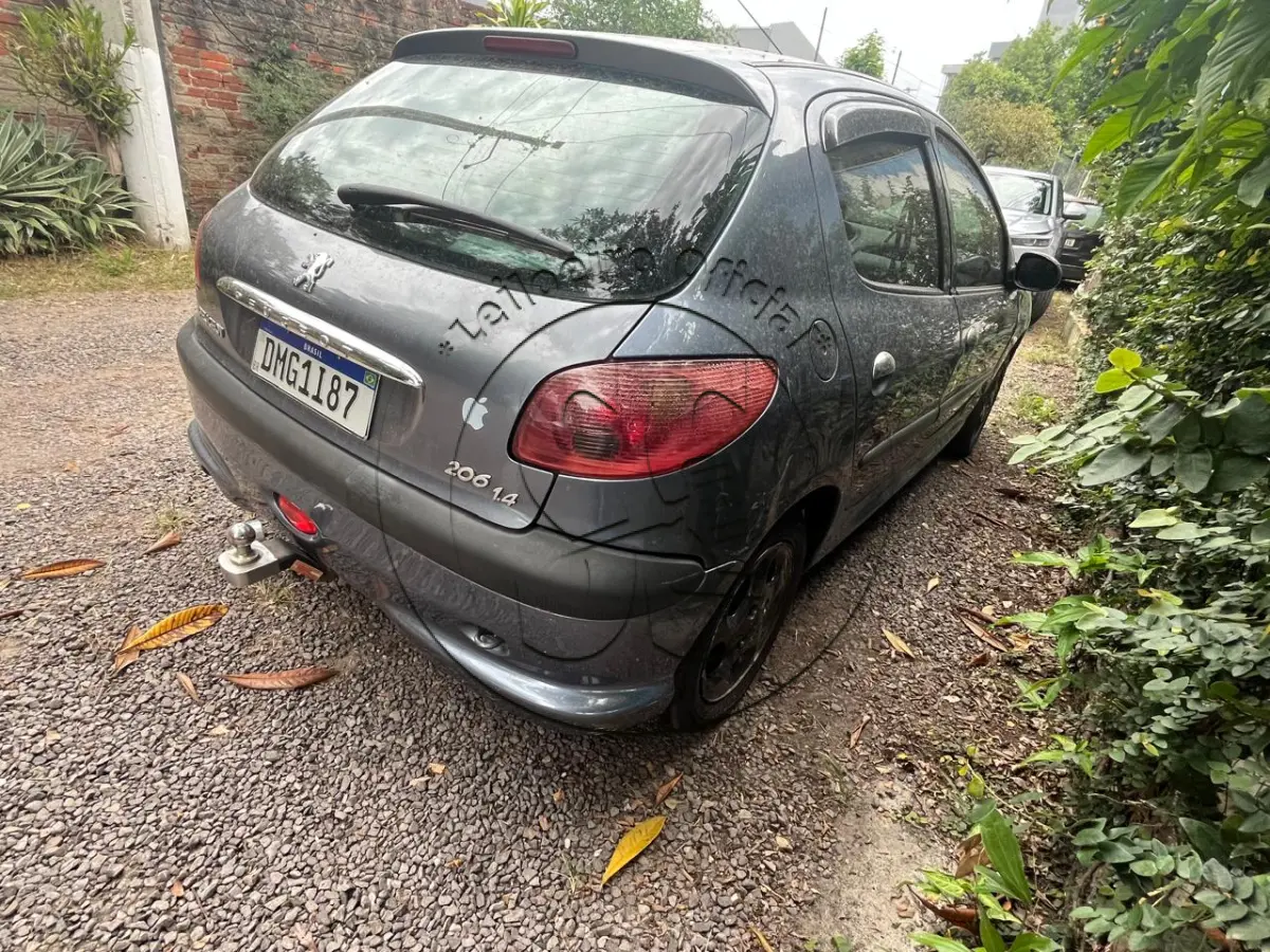 LOTE 047 - PEUGEOT/206 14 PRESENC, ano/modelo: 2004/2004, placa: DMG1I87