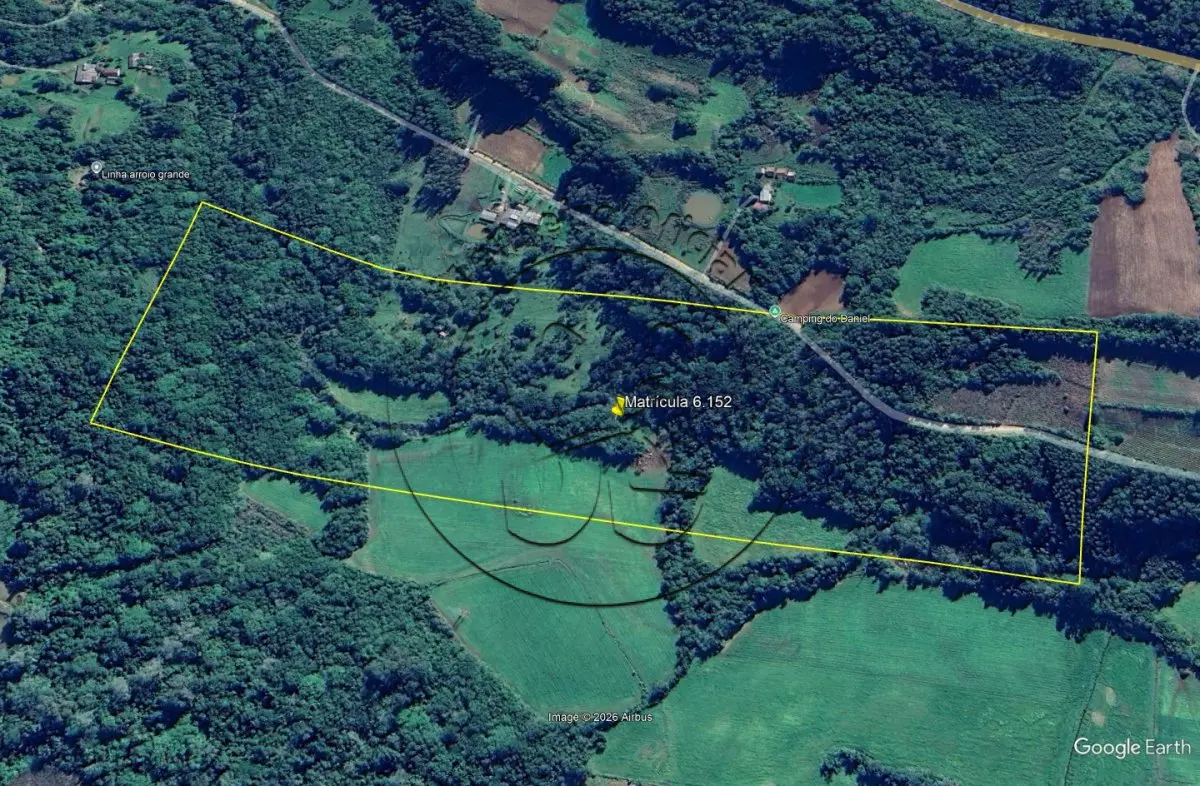 LOTE 024 - A nua propriedade da fração de terras, correspondente a 197.900m², lugar denominado Arroio Grandede, Candelária/RS