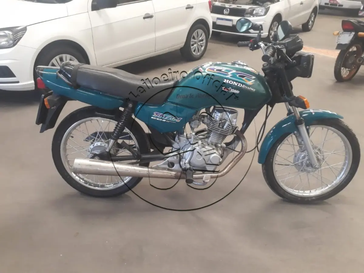 LOTE 020 - Motocicleta HONDA/CG 125 Titan, ano/modelo 1998/1999, placa MAH4901