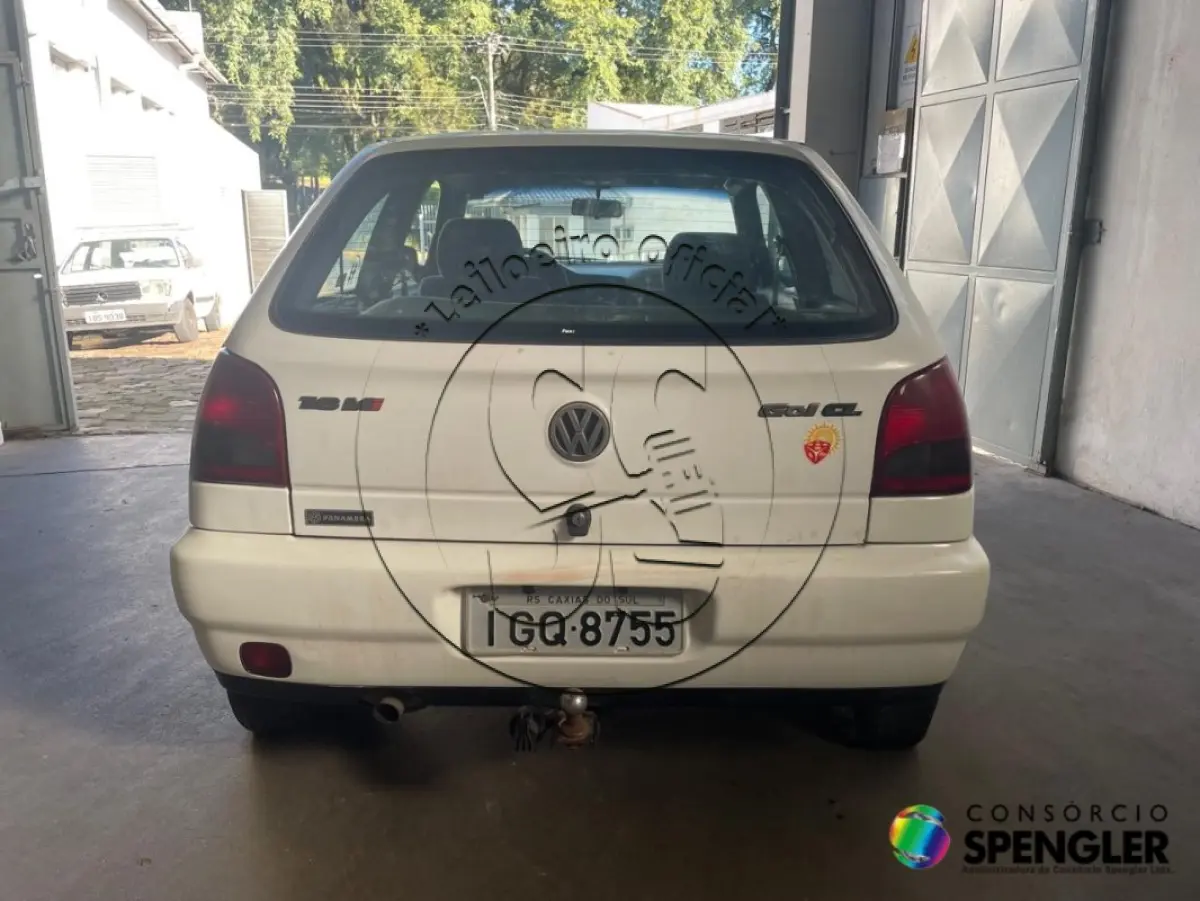 LOTE 001 - Automóvel IMP/VW GOL CL 1.6 MI, ano/modelo: 1997 / 1997