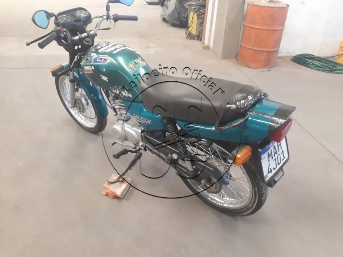 LOTE 020 - Motocicleta HONDA/CG 125 Titan, ano/modelo 1998/1999, placa MAH4901