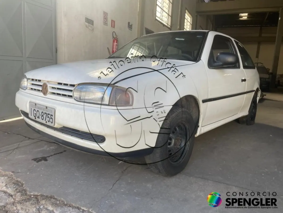 LOTE 001 - Automóvel IMP/VW GOL CL 1.6 MI, ano/modelo: 1997 / 1997