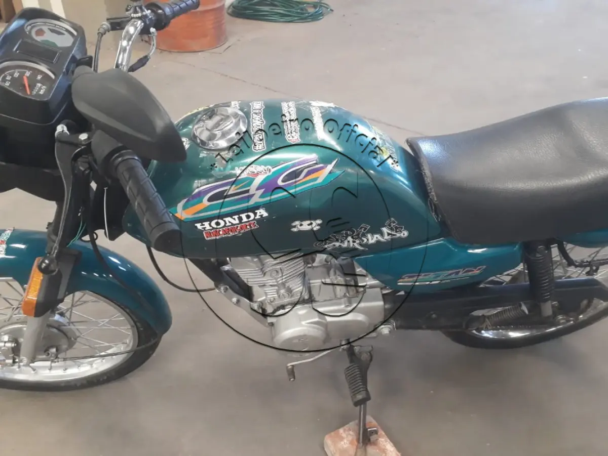 LOTE 020 - Motocicleta HONDA/CG 125 Titan, ano/modelo 1998/1999, placa MAH4901