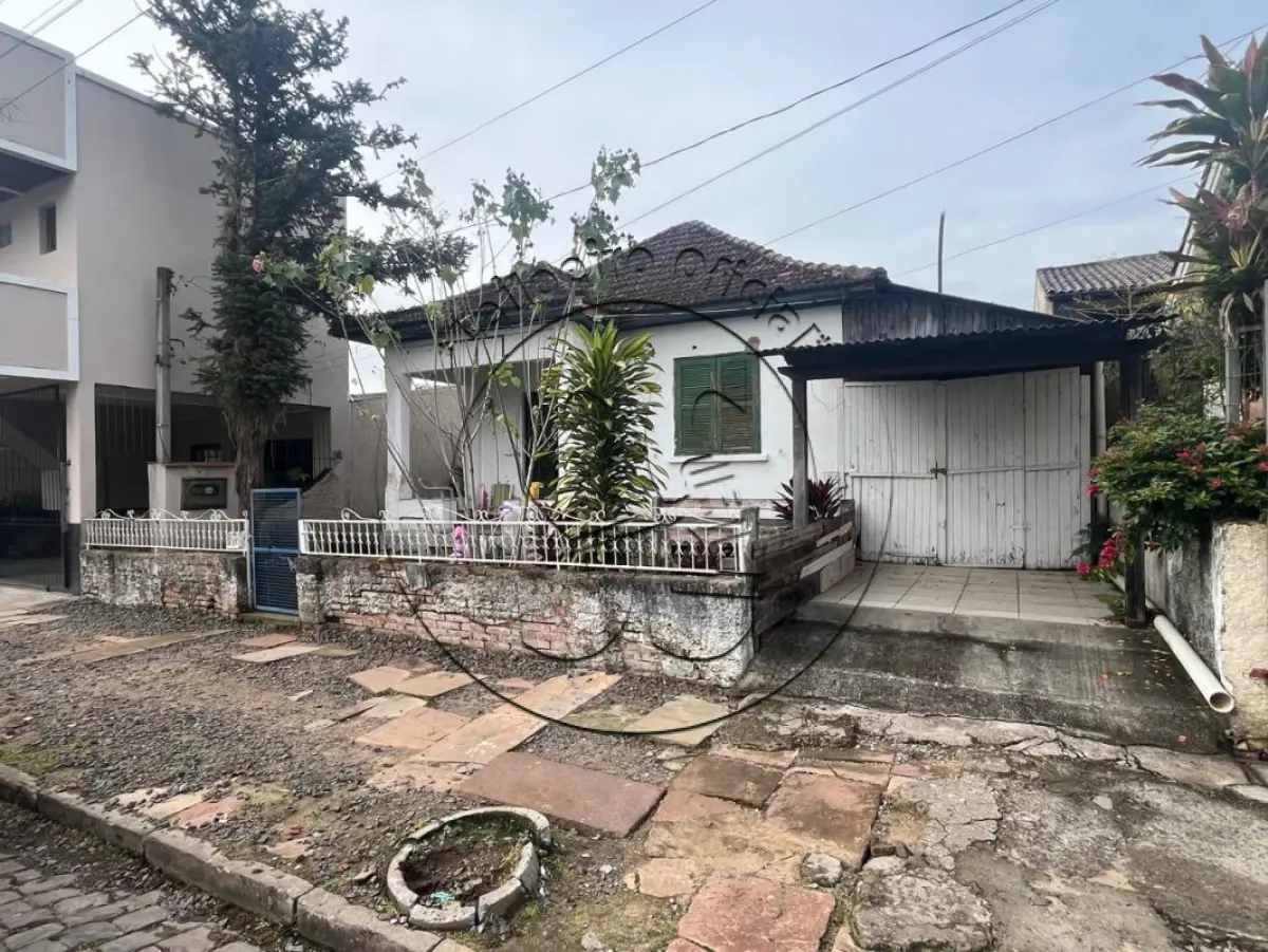LOTE 006 - Terreno com 360,00m², uma casa de alvenaria, na Rua 25 de Agosto, em Candelária/RS