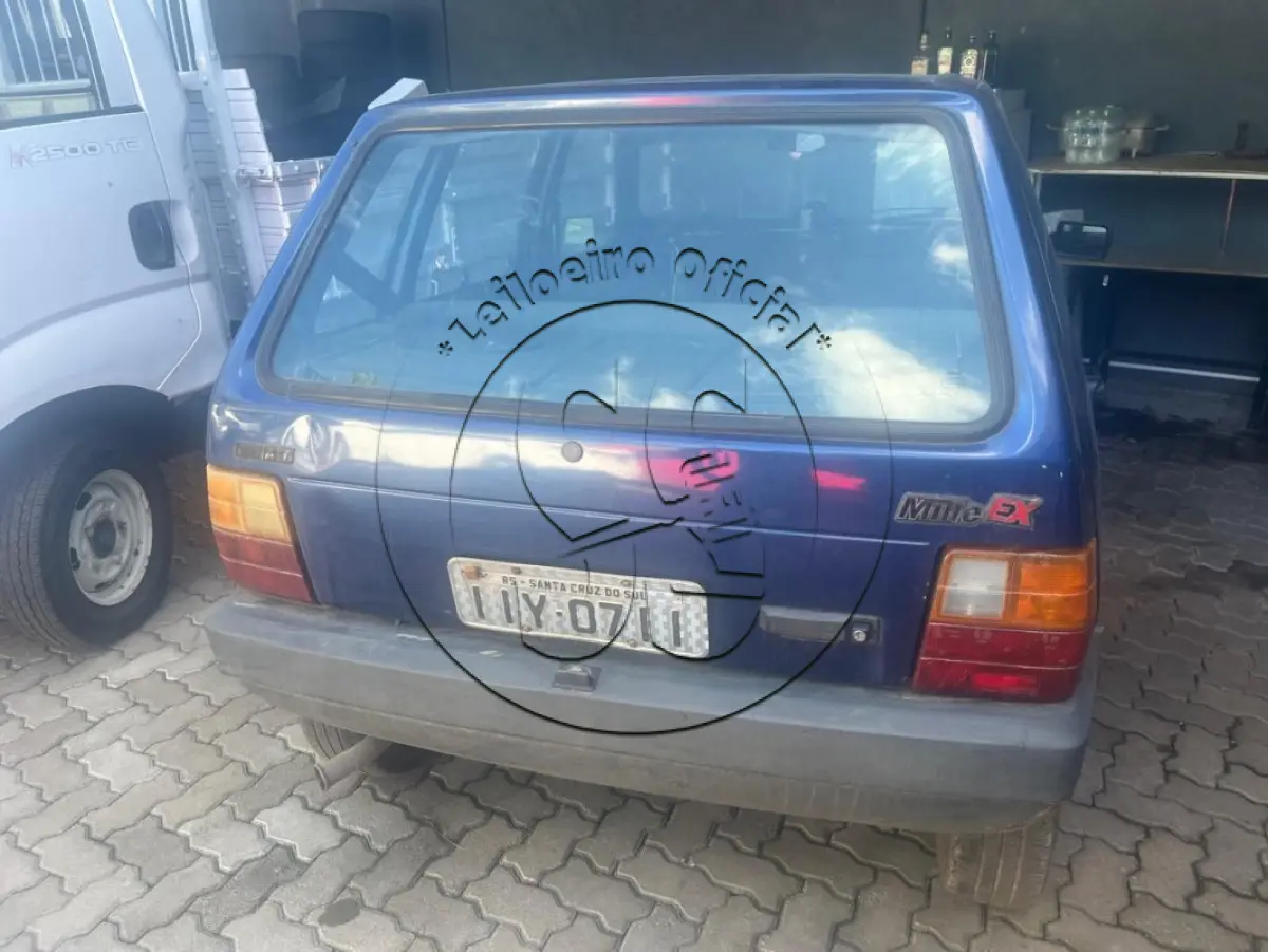 LOTE 032 - Automóvel FIAT/UNO MILLE EX, ano/modelo: 1999/1999, placa: IIY0711