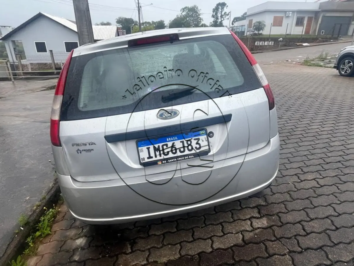 LOTE 006 - Automóvel FORD/FIESTA, ano/modelo: 2004/2005, placa IMC6J83