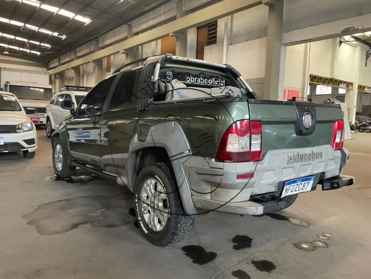 LOTE 033 - FIAT/STRADA ADVENTURE CD, ano/modelo: 2009/2010, carroceria aberta/ cabine dupla