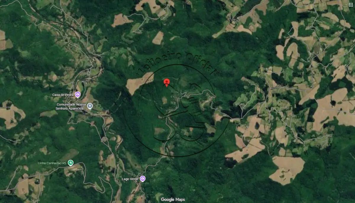 LOTE 011 - Fração de terras com 70.000m², na zona rural do distrito Palmital, Candelária/RS,