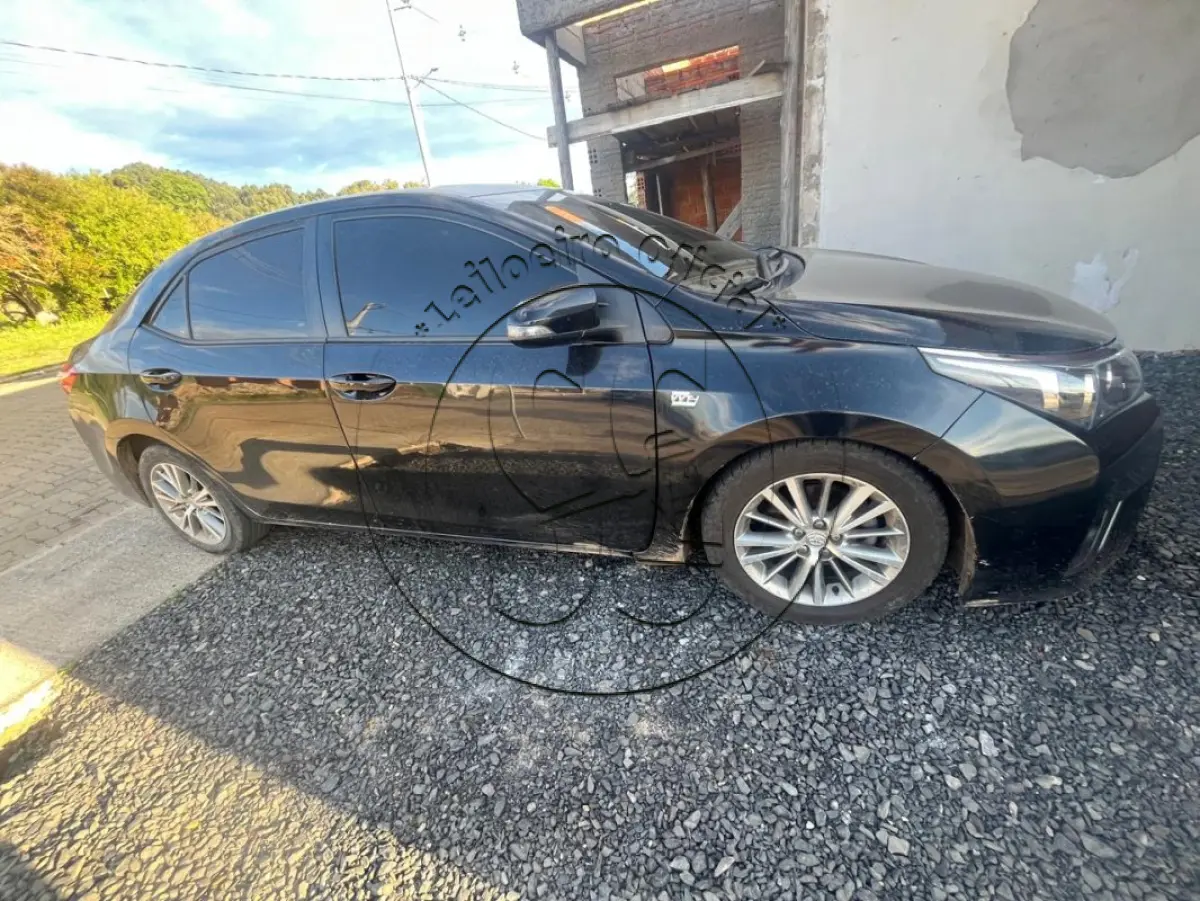 LOTE 004 - Automóvel TOYOTA/COROLLA XEI20FLEX, ano/modelo: 2014/2015, placa: IWF4H22,
