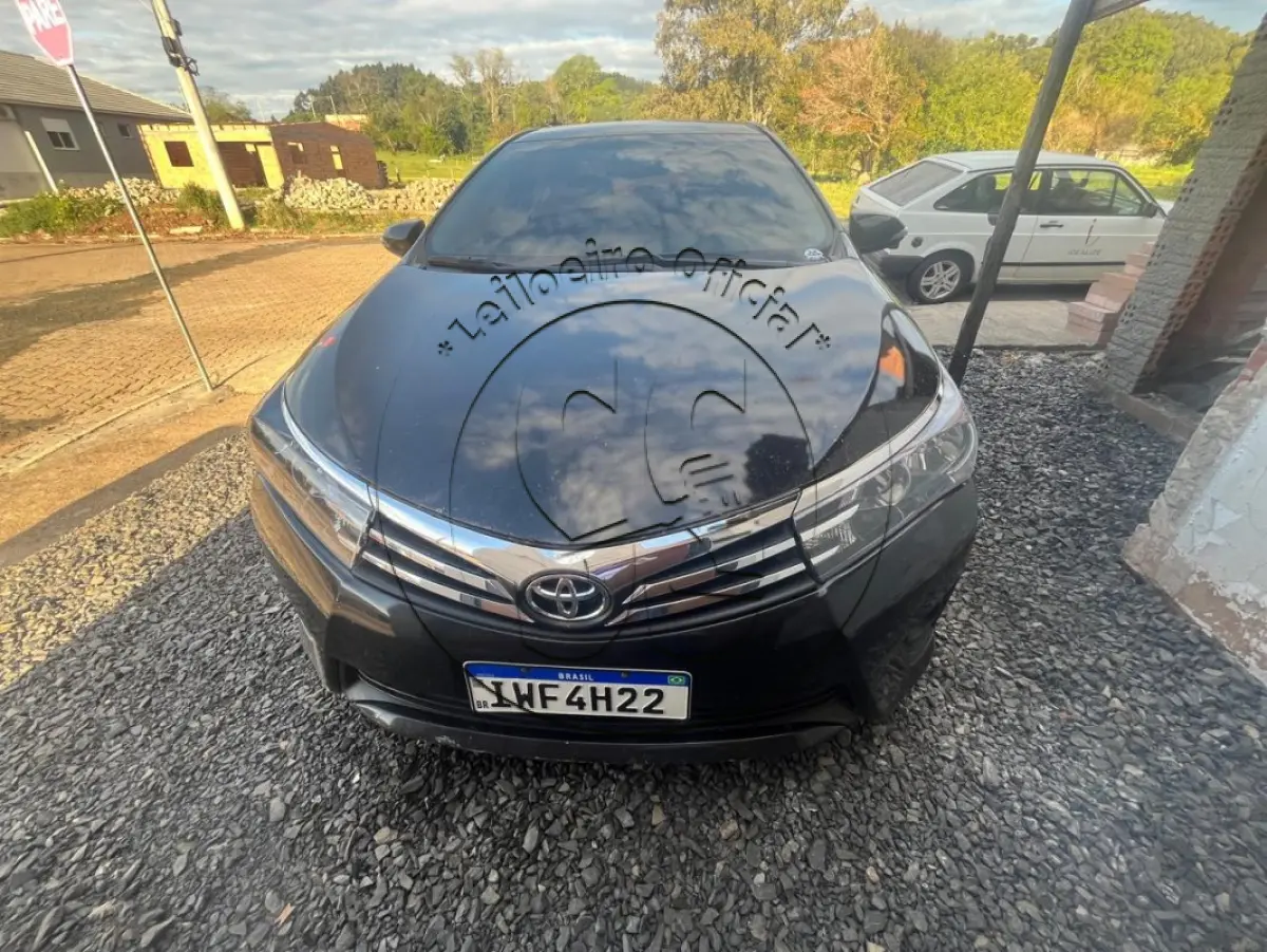 LOTE 004 - Automóvel TOYOTA/COROLLA XEI20FLEX, ano/modelo: 2014/2015, placa: IWF4H22,