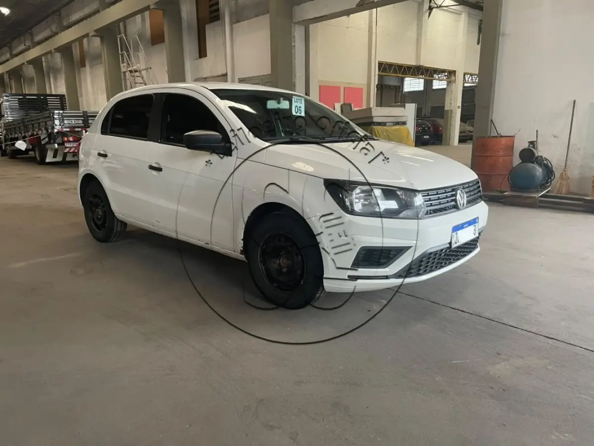 LOTE 006 - VW/GOL 1.0L MC4, ano/modelo: 2020/2021