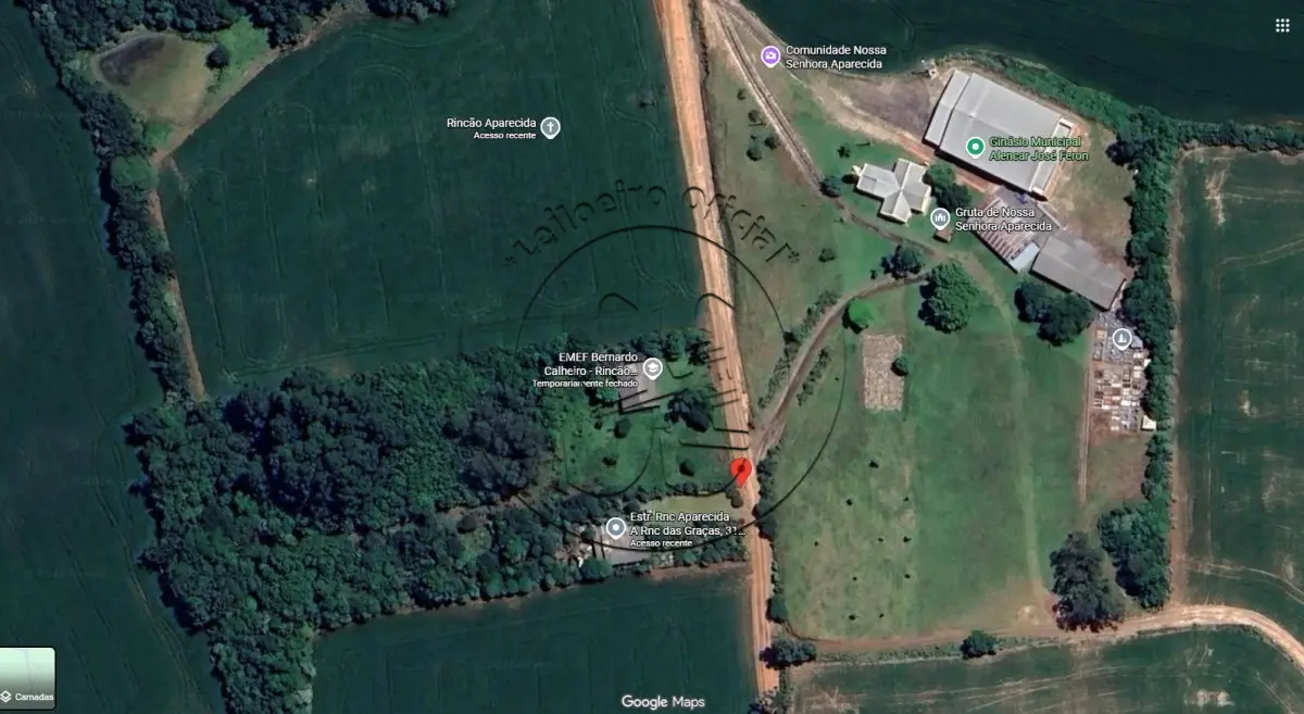 LOTE 015 - A área ideal de 65.770,00m², m RINCÃO NOSSA SENHORA APARECIDA, município de Segredo/RS