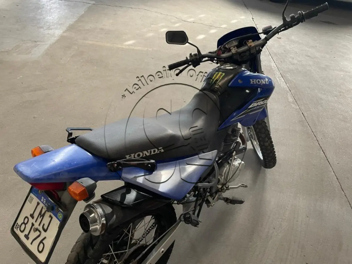 LOTE 029 - Motocicleta HONDA/NXR 125 Bros KS, ano/modelo 2004/2005, placa IMJ8I76