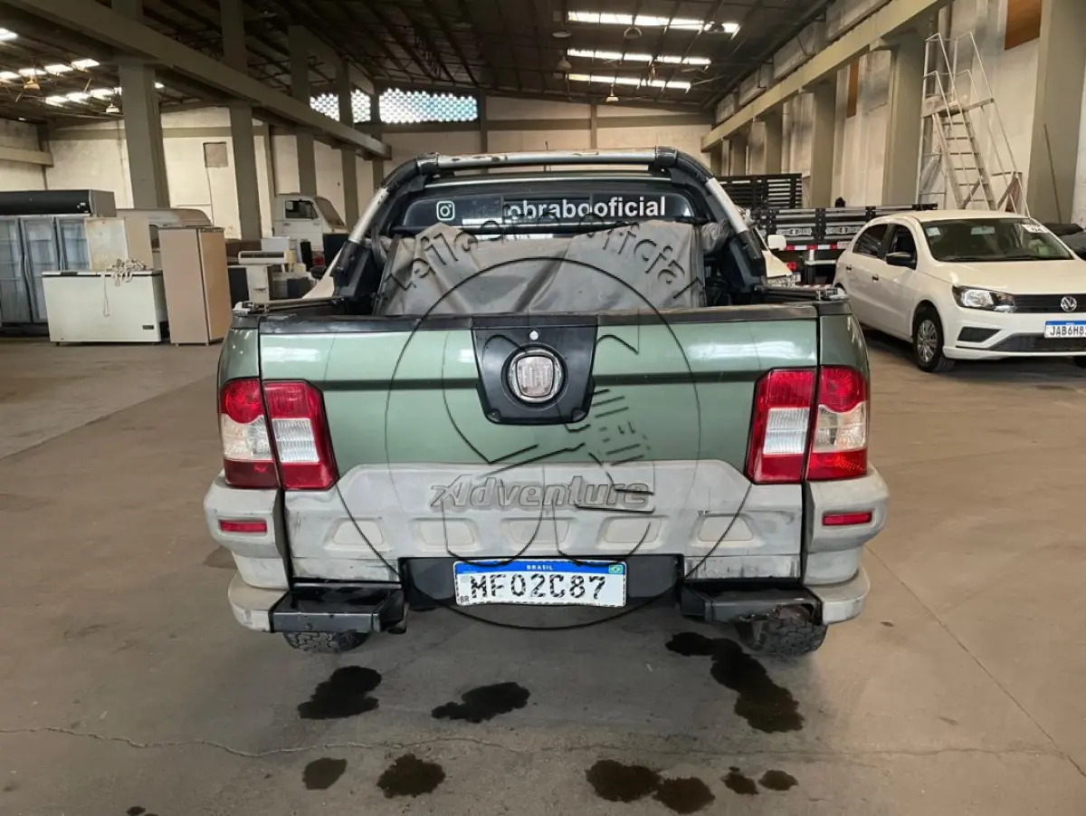 LOTE 033 - FIAT/STRADA ADVENTURE CD, ano/modelo: 2009/2010, carroceria aberta/ cabine dupla