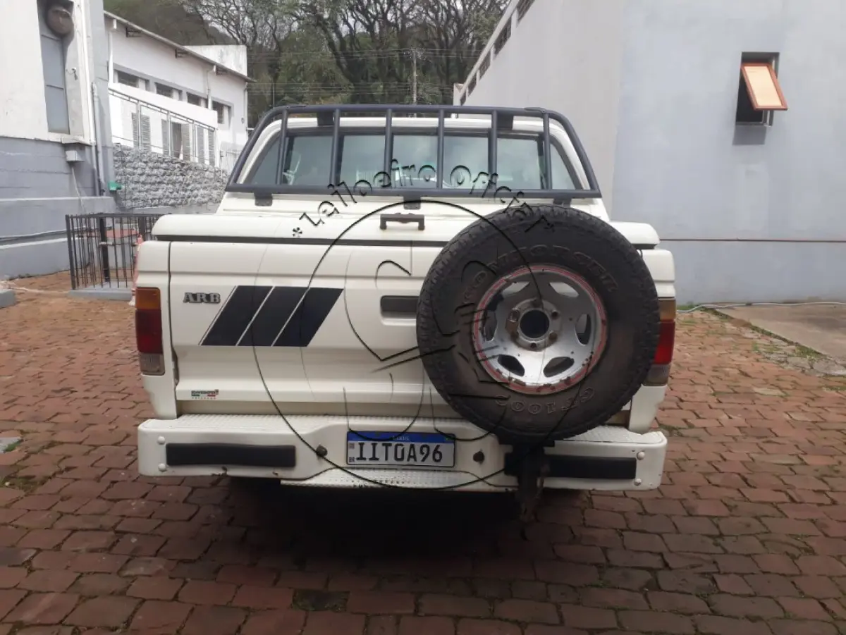 LOTE 037 - Caminhonete GM/CHEVROLET D20 CUSTOM, ano/modelo: 1991/1991, placa: IIT0A96
