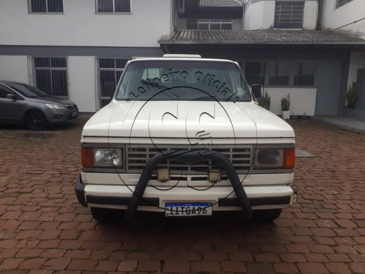 LOTE 037 - Caminhonete GM/CHEVROLET D20 CUSTOM, ano/modelo: 1991/1991, placa: IIT0A96
