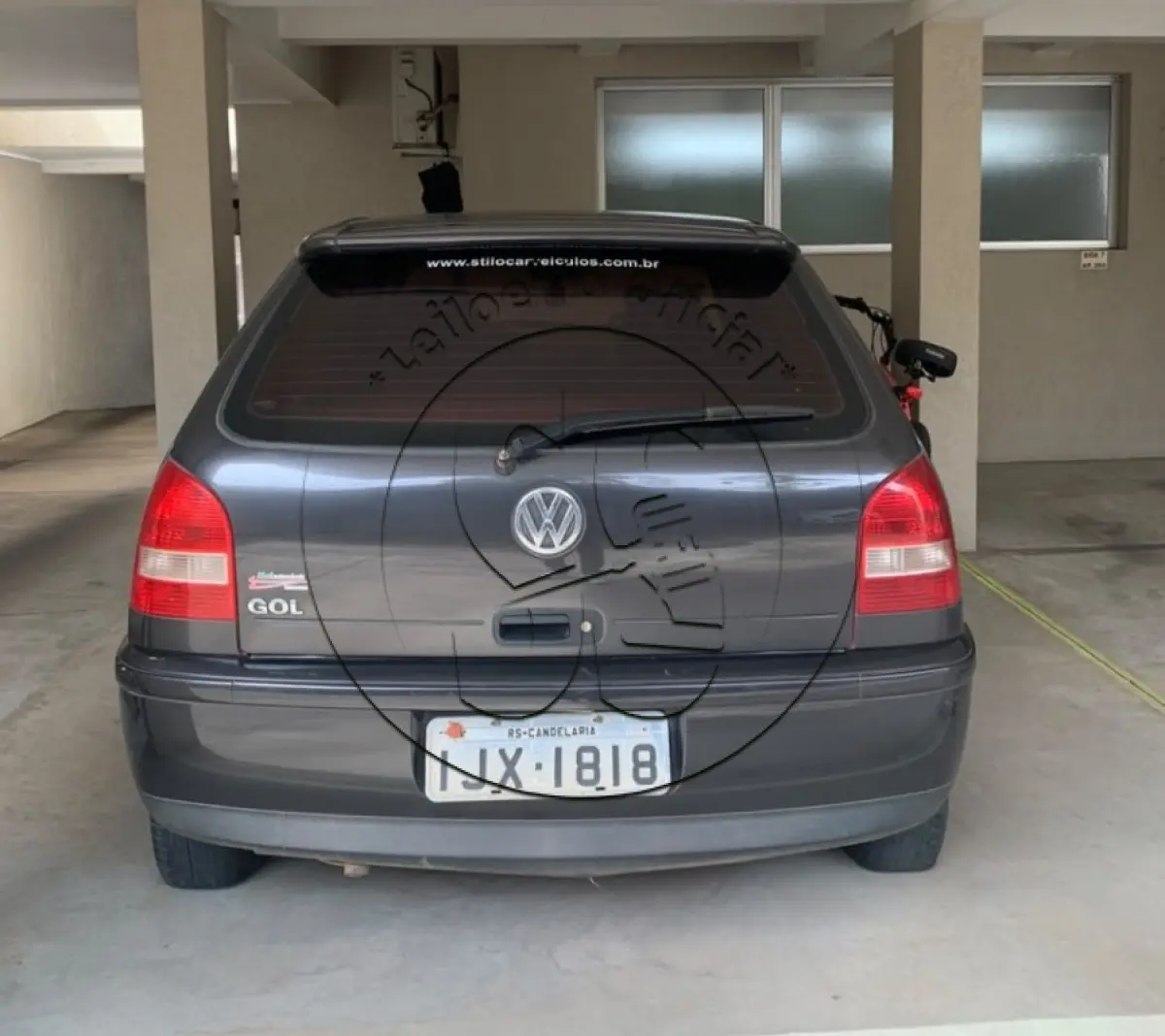 LOTE 021 - Automóvel VW/GOL 1.0, ano/modelo: 2001/2001, placa: IJX1818