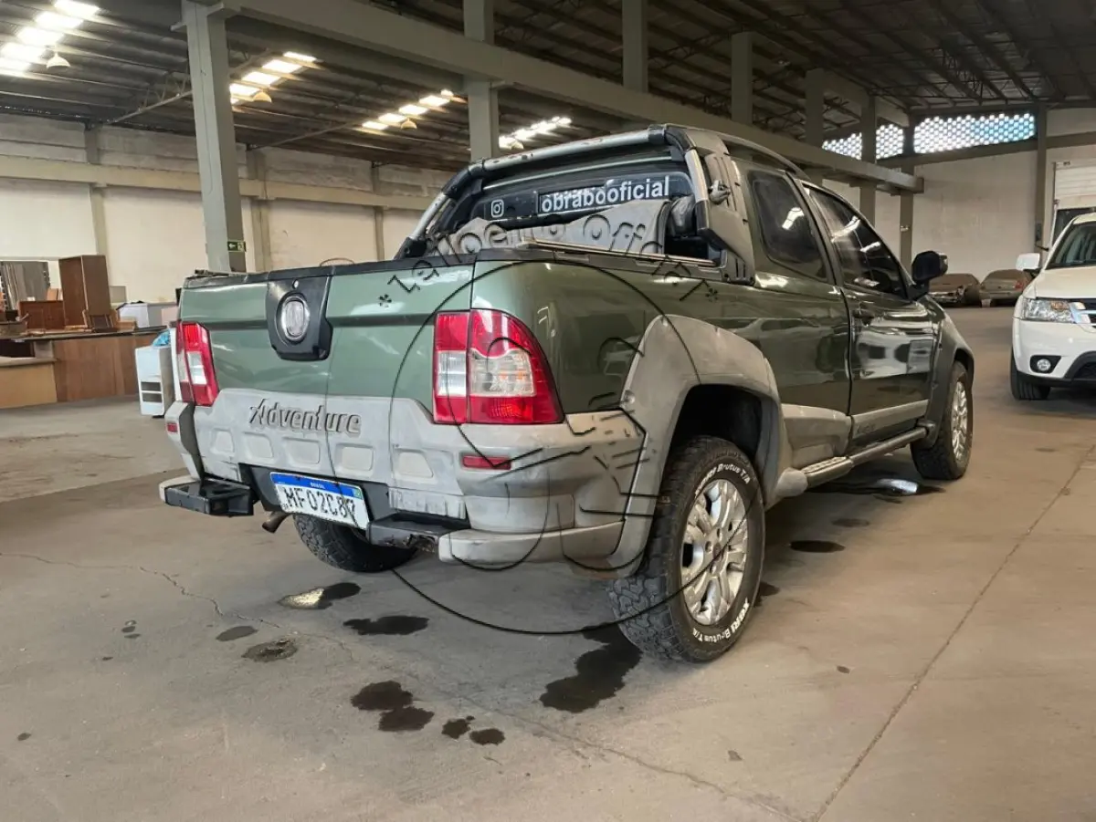 LOTE 033 - FIAT/STRADA ADVENTURE CD, ano/modelo: 2009/2010, carroceria aberta/ cabine dupla