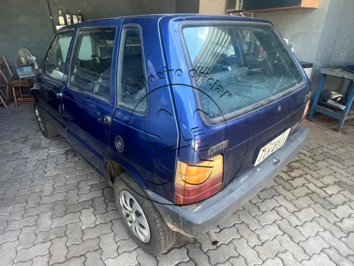 LOTE 032 - Automóvel FIAT/UNO MILLE EX, ano/modelo: 1999/1999, placa: IIY0711