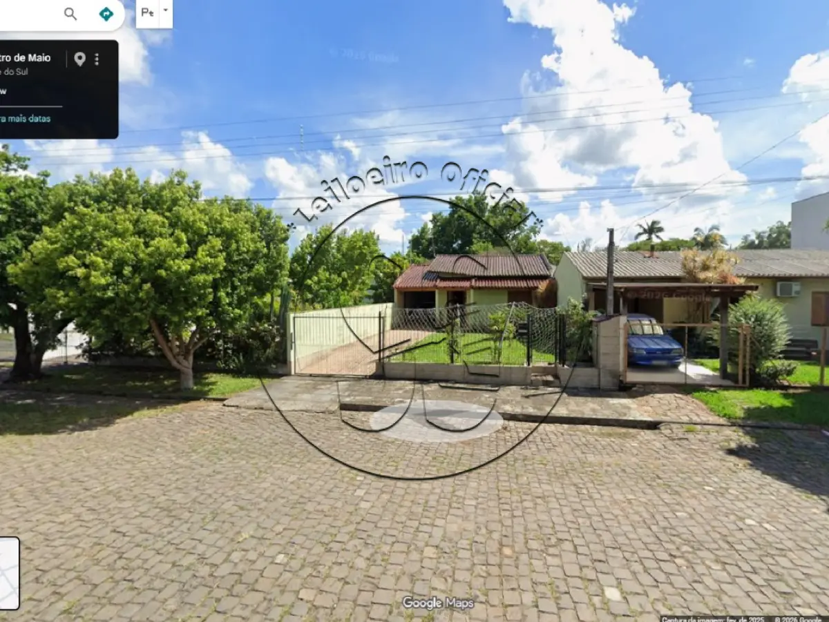 LOTE 006 - Um terreno com 440m², na cidade de Candelária/RS, na RUA VINTE E QUATRO DE MAIO,  nº 1.283