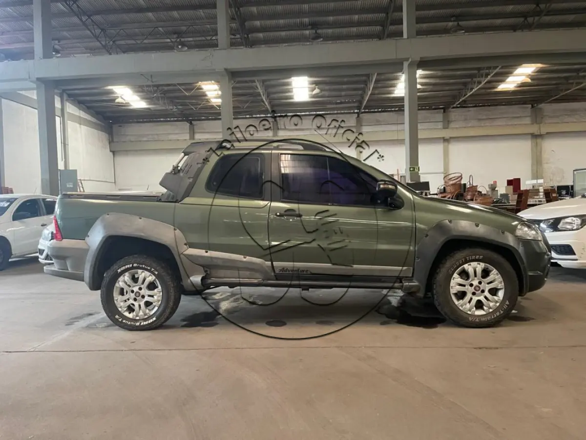 LOTE 033 - FIAT/STRADA ADVENTURE CD, ano/modelo: 2009/2010, carroceria aberta/ cabine dupla