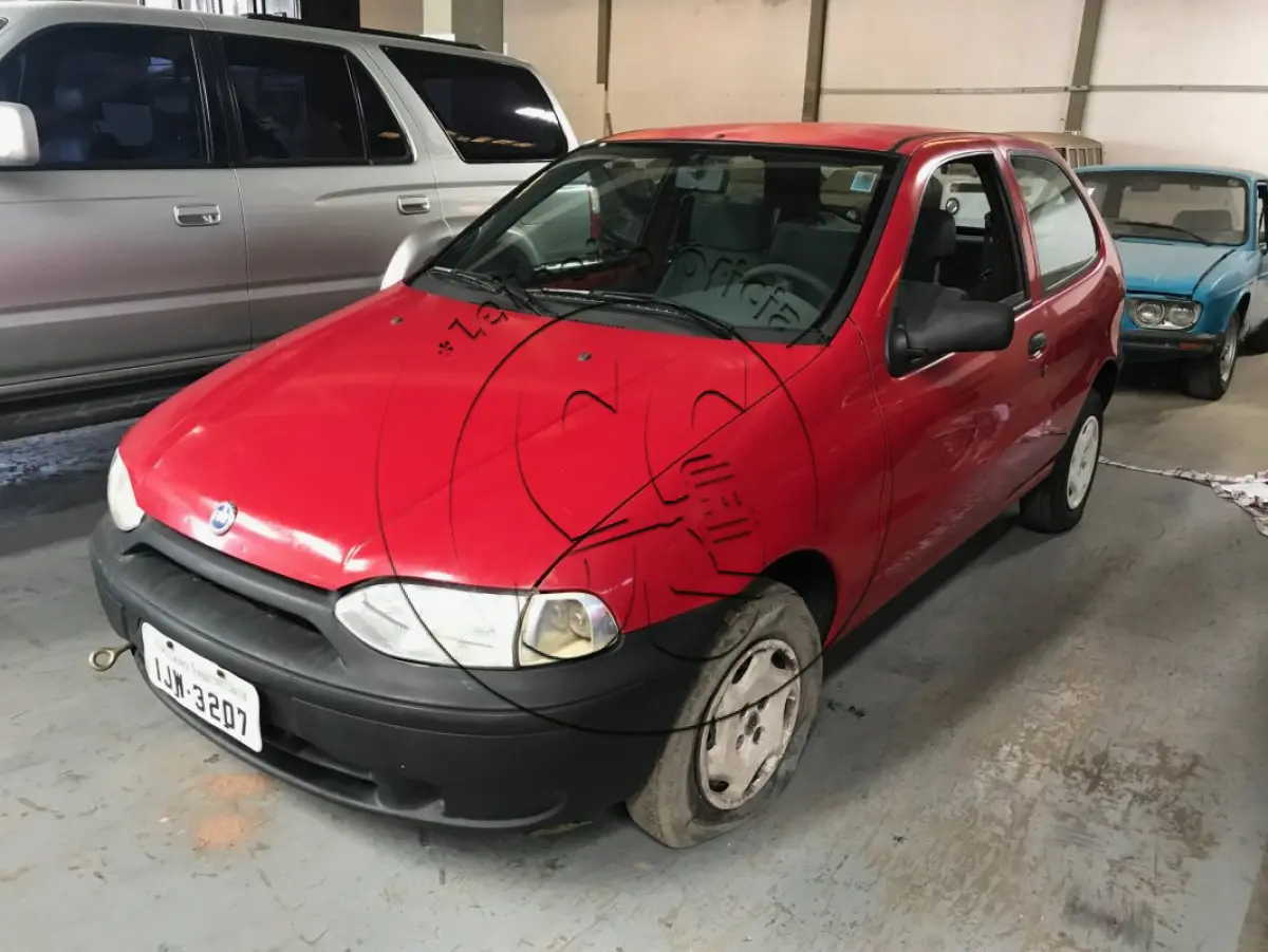 LOTE 001 - FIAT/PALIO YOUNG, ano/modelo: 2001/2001, placa: IJW3207