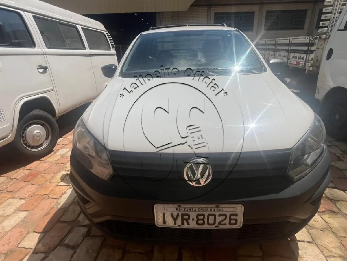 LOTE 004 - Caminhonete VW/NOVA SAVEIRO RB MBVS, ano/modelo 2018/2019