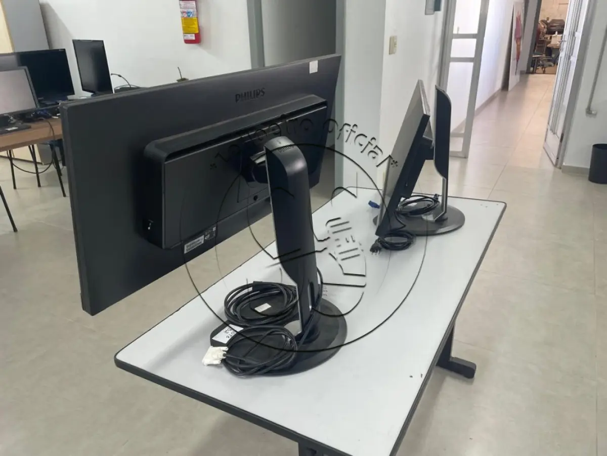 LOTE 032 - Dois Monitores Philips 29" Full HD