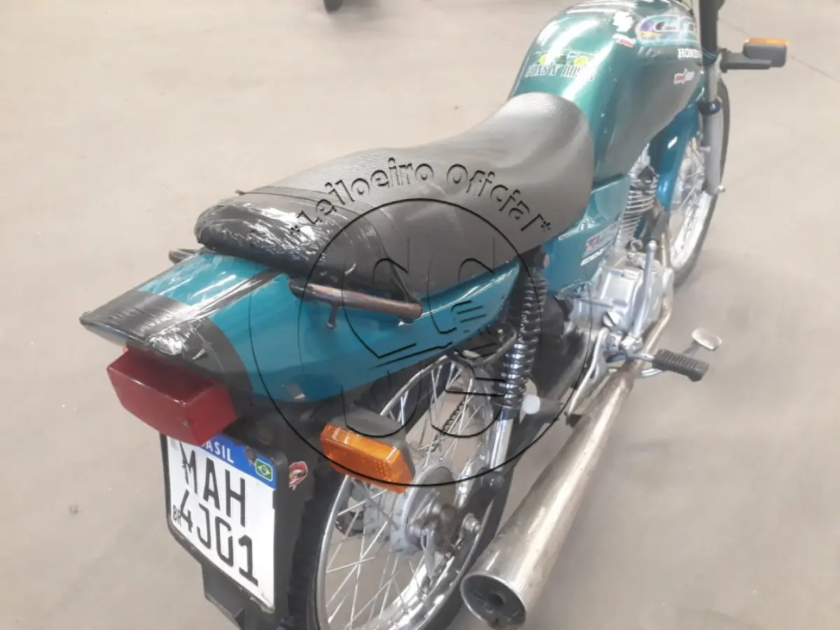LOTE 020 - Motocicleta HONDA/CG 125 Titan, ano/modelo 1998/1999, placa MAH4901