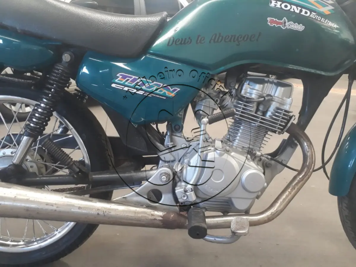 LOTE 020 - Motocicleta HONDA/CG 125 Titan, ano/modelo 1998/1999, placa MAH4901