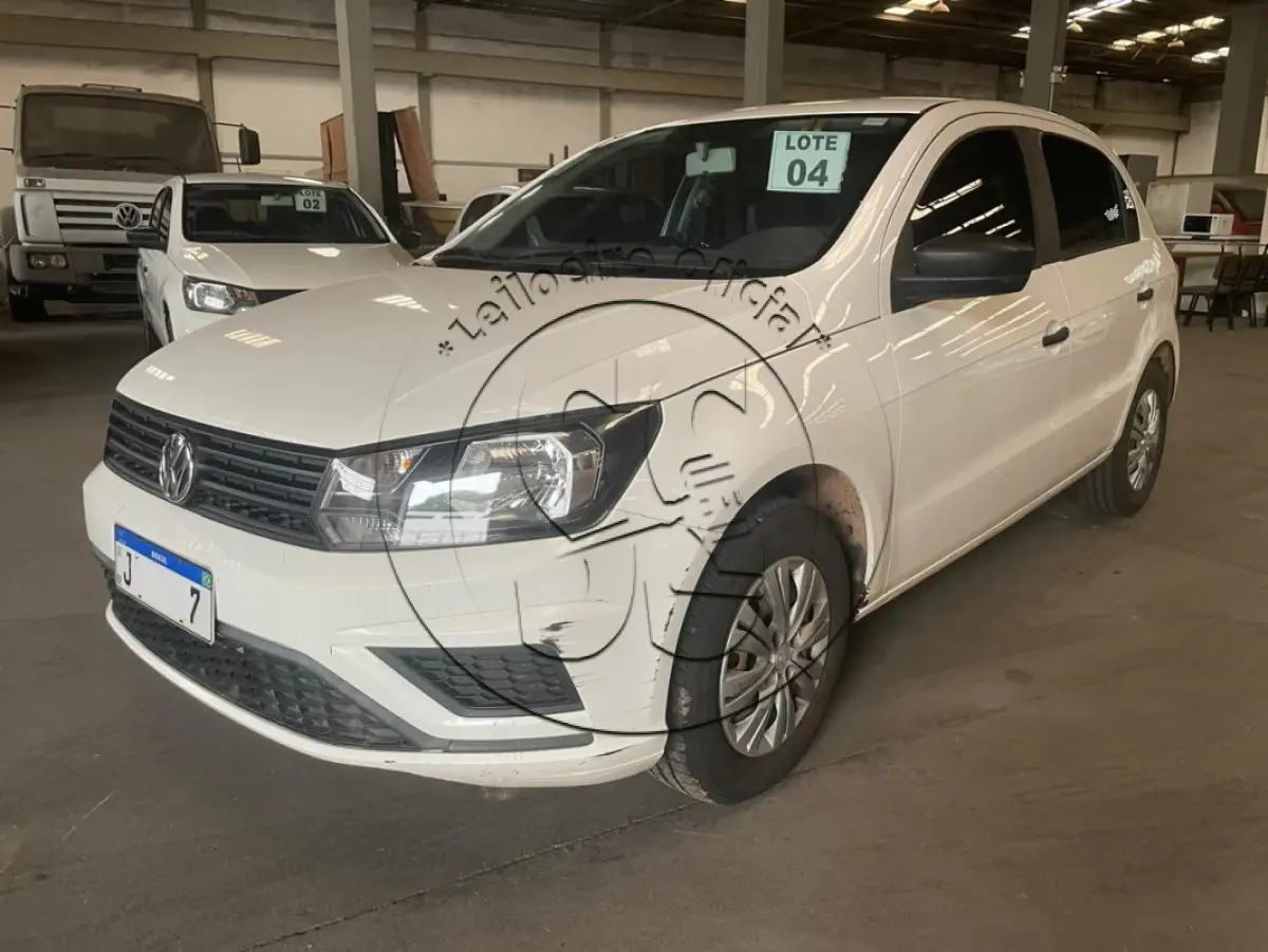 LOTE 004 - VW/GOL 1.0L MC4, ano/modelo: 2020/2021