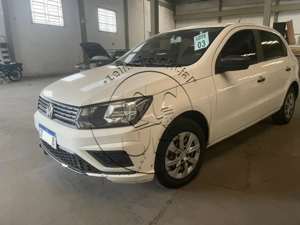 LOTE 003 - VW/GOL 1.0L MC4, ano/modelo: 2020/2021