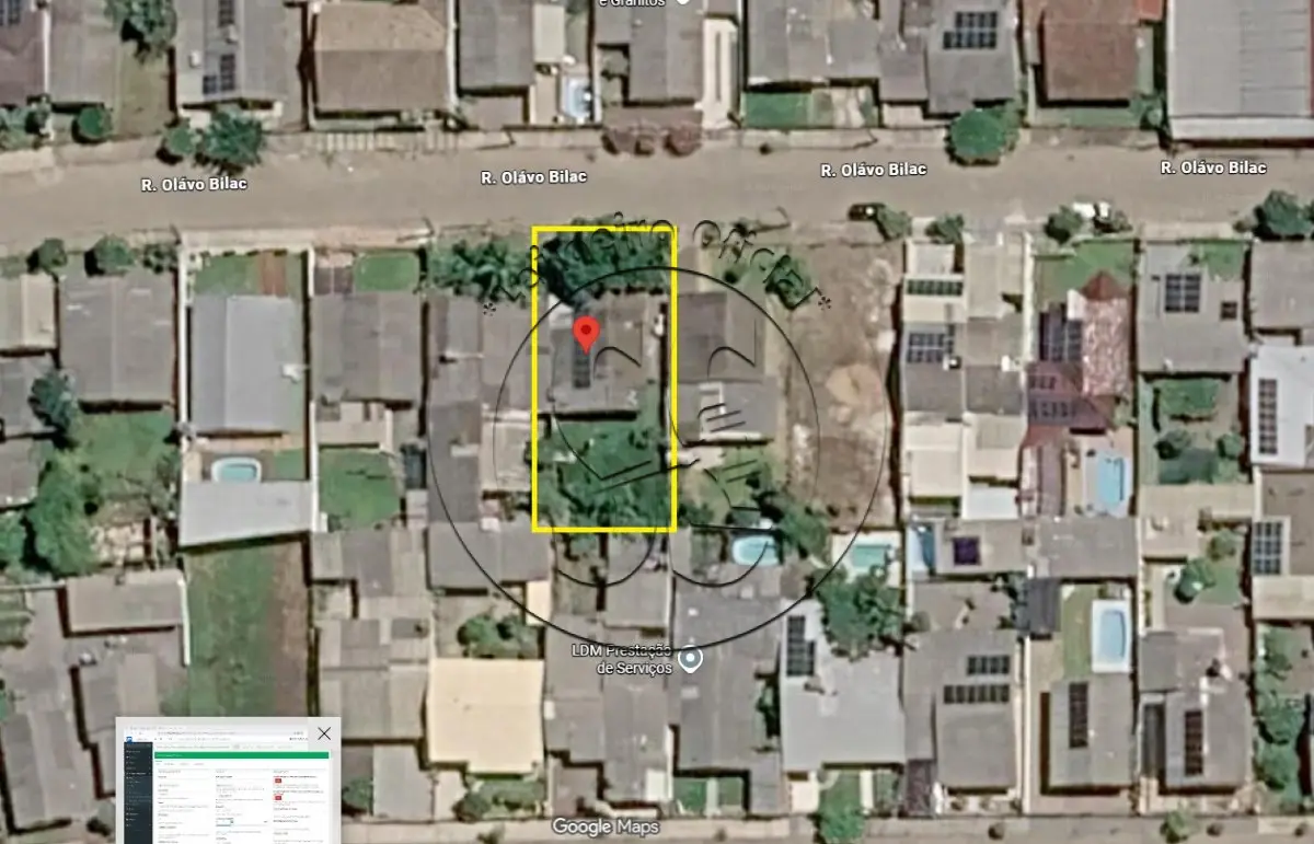 LOTE 002 - Prédio nº 99, da Rua Olávo Bilac, Bairro Nova Germânia, Candelária/RS
