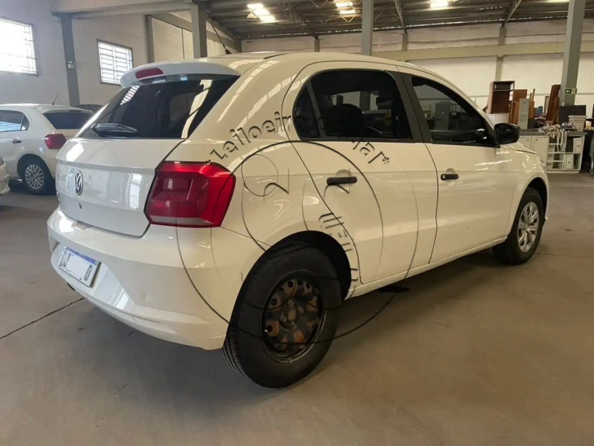 LOTE 008 - VW/GOL 1.0L MC4, ano/modelo: 2020/2021