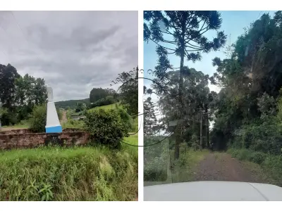 Os direitos possessórios sobre a fração ideal de 60.000,00m², situadas em LINHA ESTÂNCIA