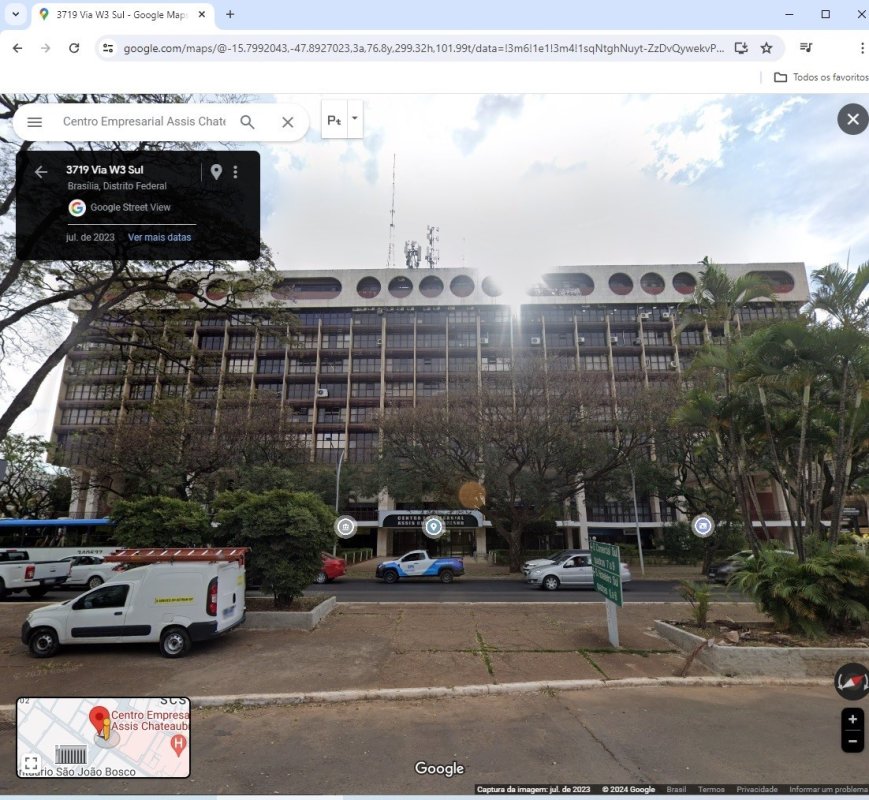 Sala Nº 228, No 2º Pavimento Do Bloco 2, Do Prédio Centro Empresarial Assis Chateaubriand, Desta Capital, Distrito Federal, localizado em Brasília - DF