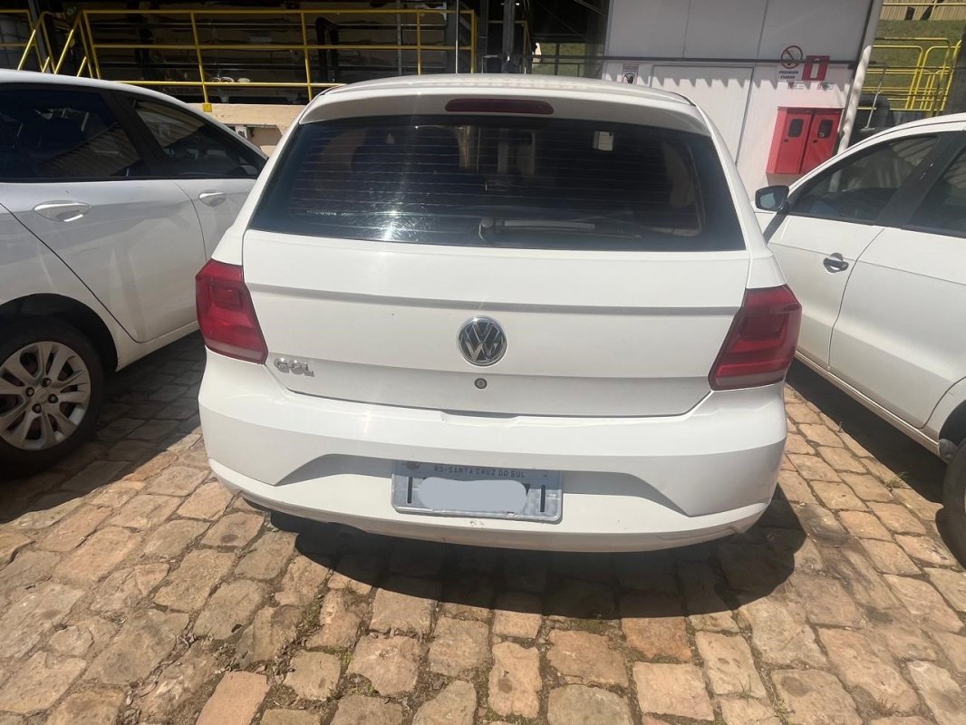 LOTE 009 - Automóvel VW/GOL 1.0L MC4, ano/modelo 2018/2019