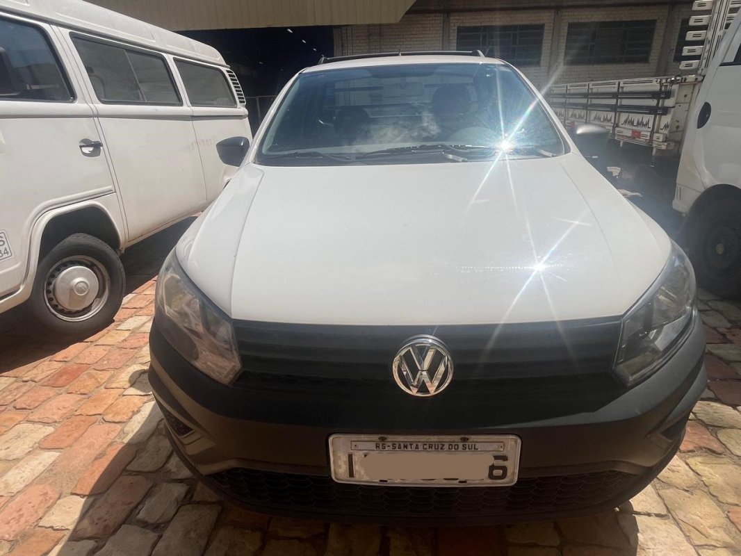 LOTE 004 - Caminhonete VW/NOVA SAVEIRO RB MBVS, ano/modelo 2018/2019